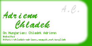 adrienn chladek business card